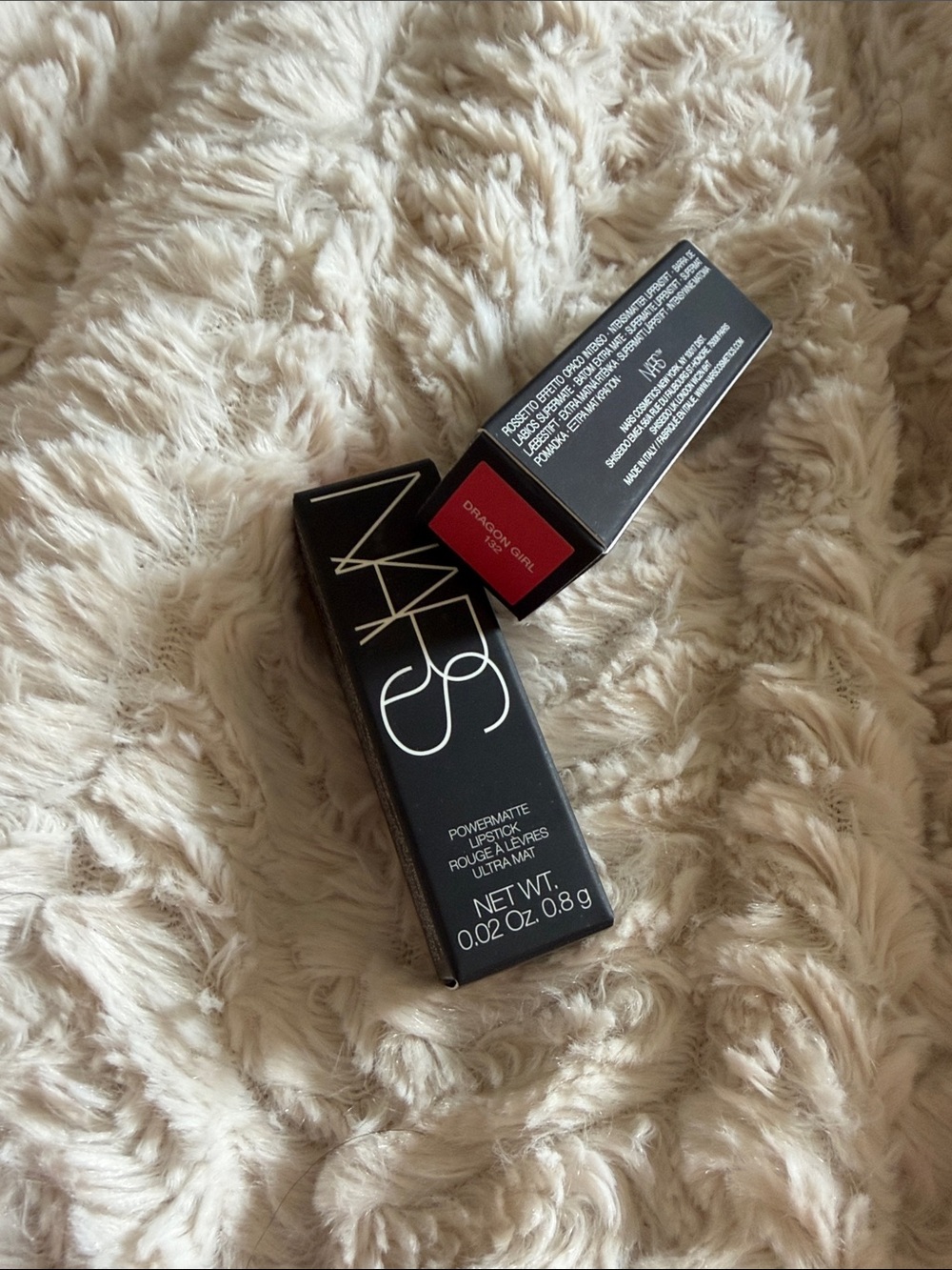 NARS Powermatte Lipstick - Dragon Girl (Red) set of two
